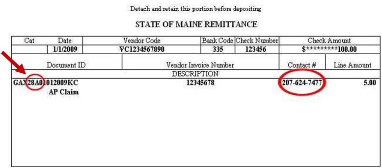 State Issued Checks Office Of The Maine State Treasurer